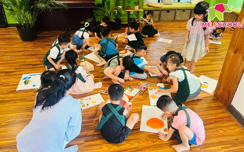 trò chơi phát triển thẩm mỹ cho trẻ