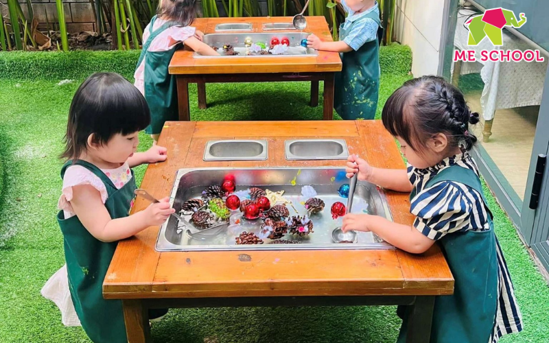 thí nghiệm stem cho trẻ mầm non