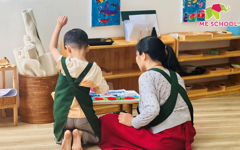 thực hành montessori tại nhà