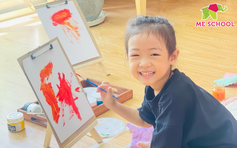 trò chơi phát triển thẩm mỹ cho trẻ