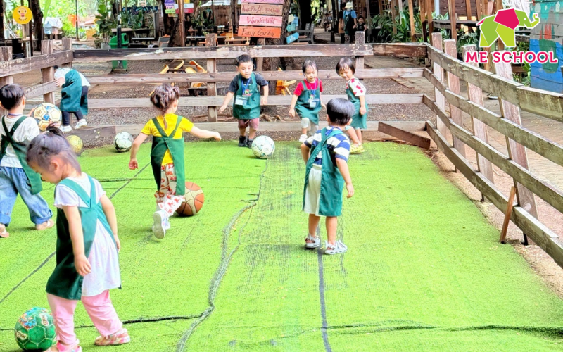 trò chơi vận động cho trẻ mầm non