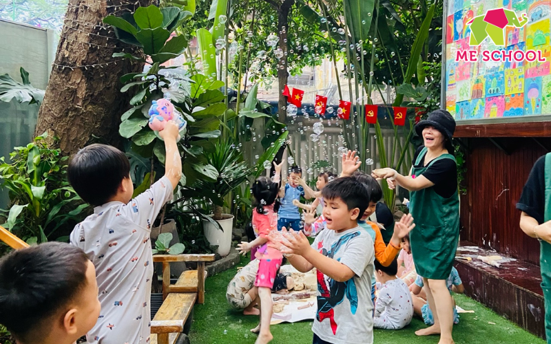 trò chơi vận động cho trẻ mầm non