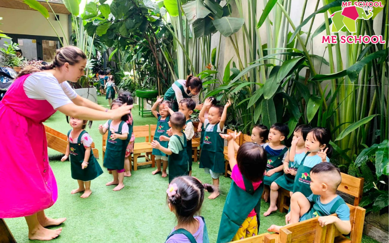 trò chơi vận động cho trẻ mầm non