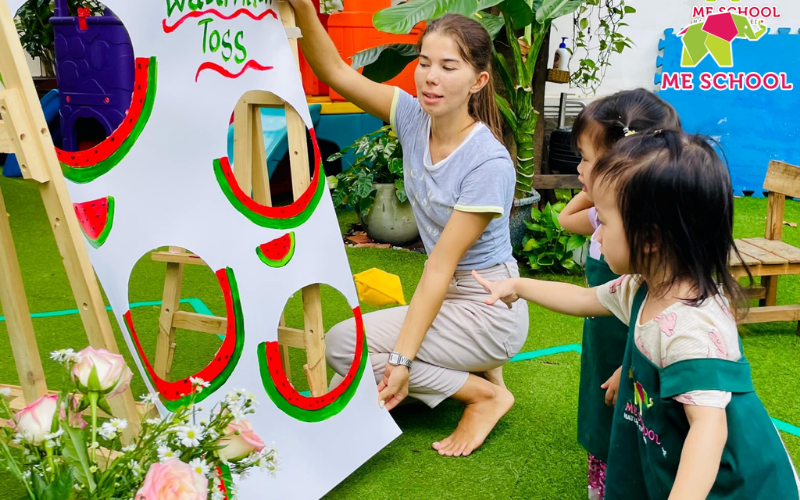 trò chơi vận động cho trẻ mầm non