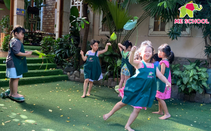 trò chơi vận động cho trẻ mầm non