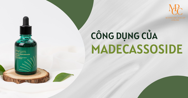 Tinh chất Madecassoside giúp làm dịu và phục hồi da trong mỹ phẩm