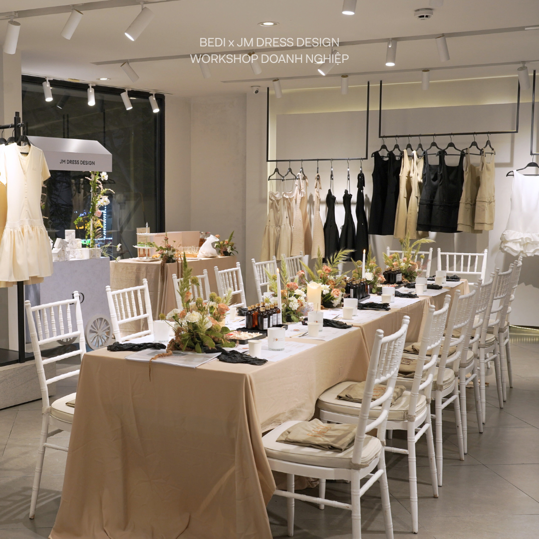 JM DRESS DESIGN | Quà tặng kỷ niệm 10 năm thanh lịch - bedicandles