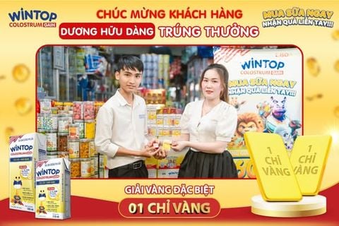 KHÁCH HÀNG TRÚNG VÀNG CHƯƠNG TRÌNH 