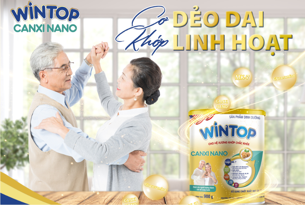 Wintop Canxi Nano - Sản phẩm đột phá cho sức khỏe xương khớp