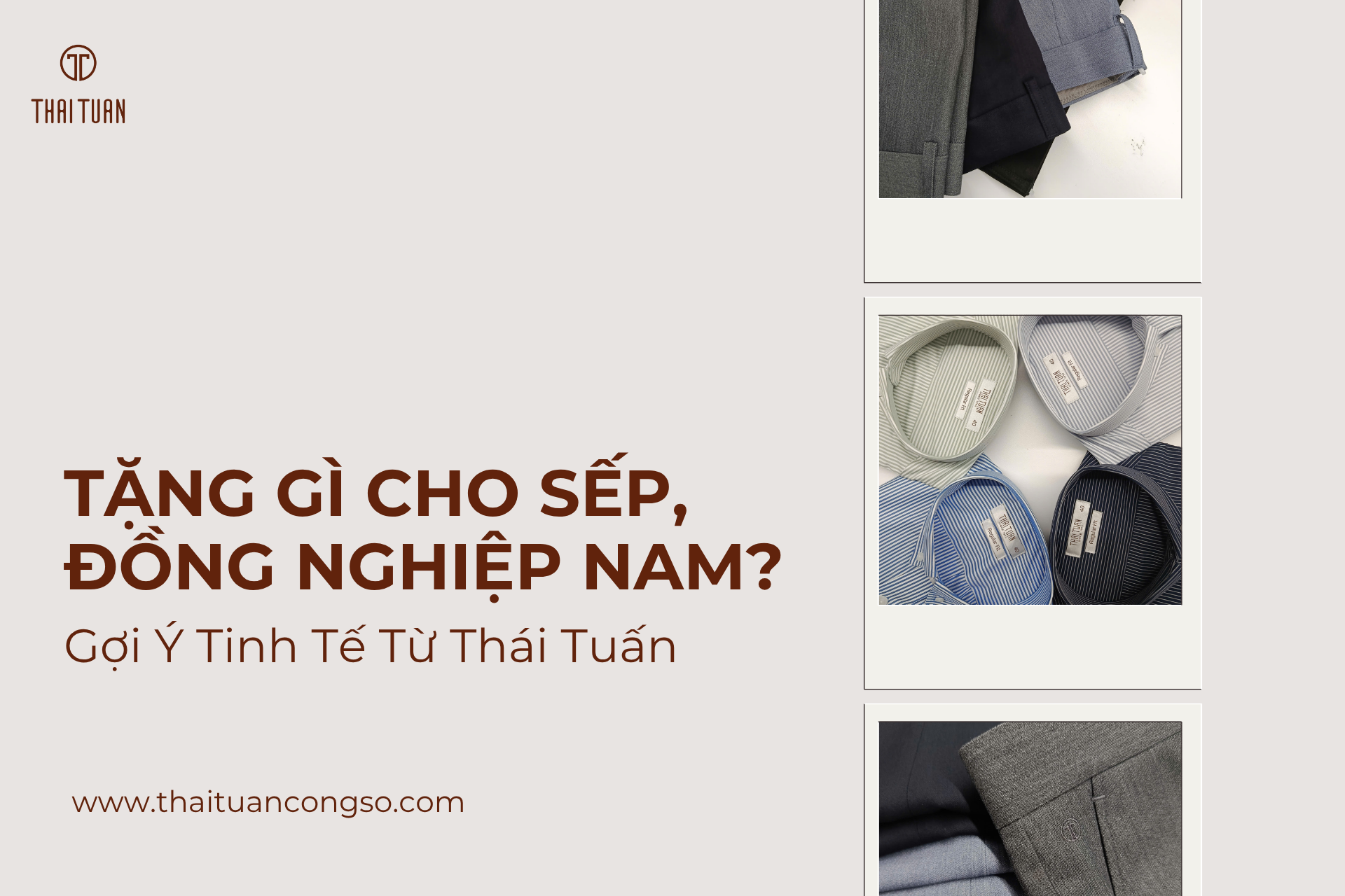 Tặng Gì Cho Sếp, Đồng Nghiệp Nam? Gợi Ý Tinh Tế Từ Thái Tuấn