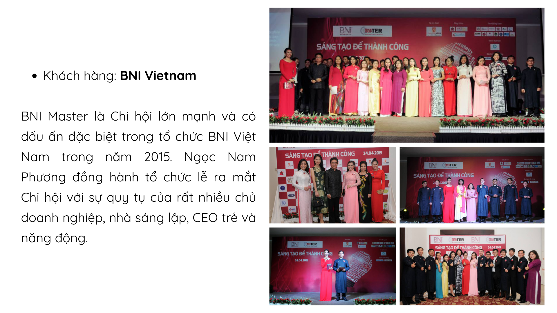 DỰ ÁN TIÊU BIỂU