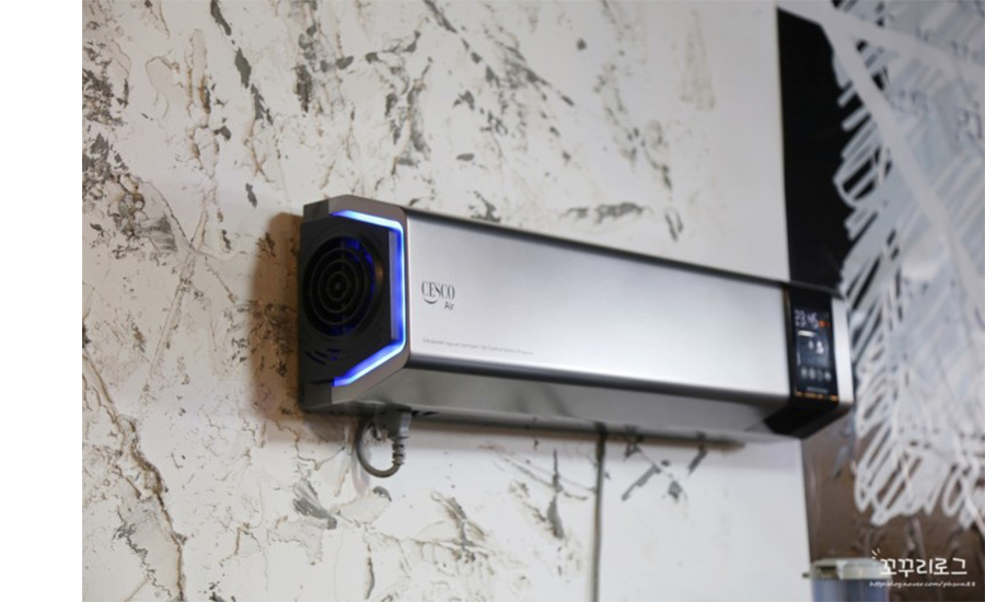 Máy lọc và diệt cả virus COVID-19 trong không khí bằng đèn UV an toàn cesco