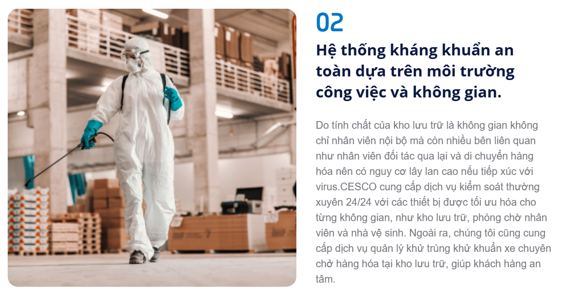 dịch vụ kiểm soát côn trùng cho kho xưởng