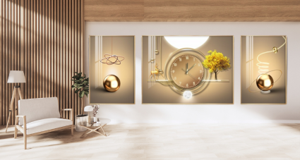 Lợi ích của tranh đồng hồ – giải pháp trang trí thông minh cho mọi không gian