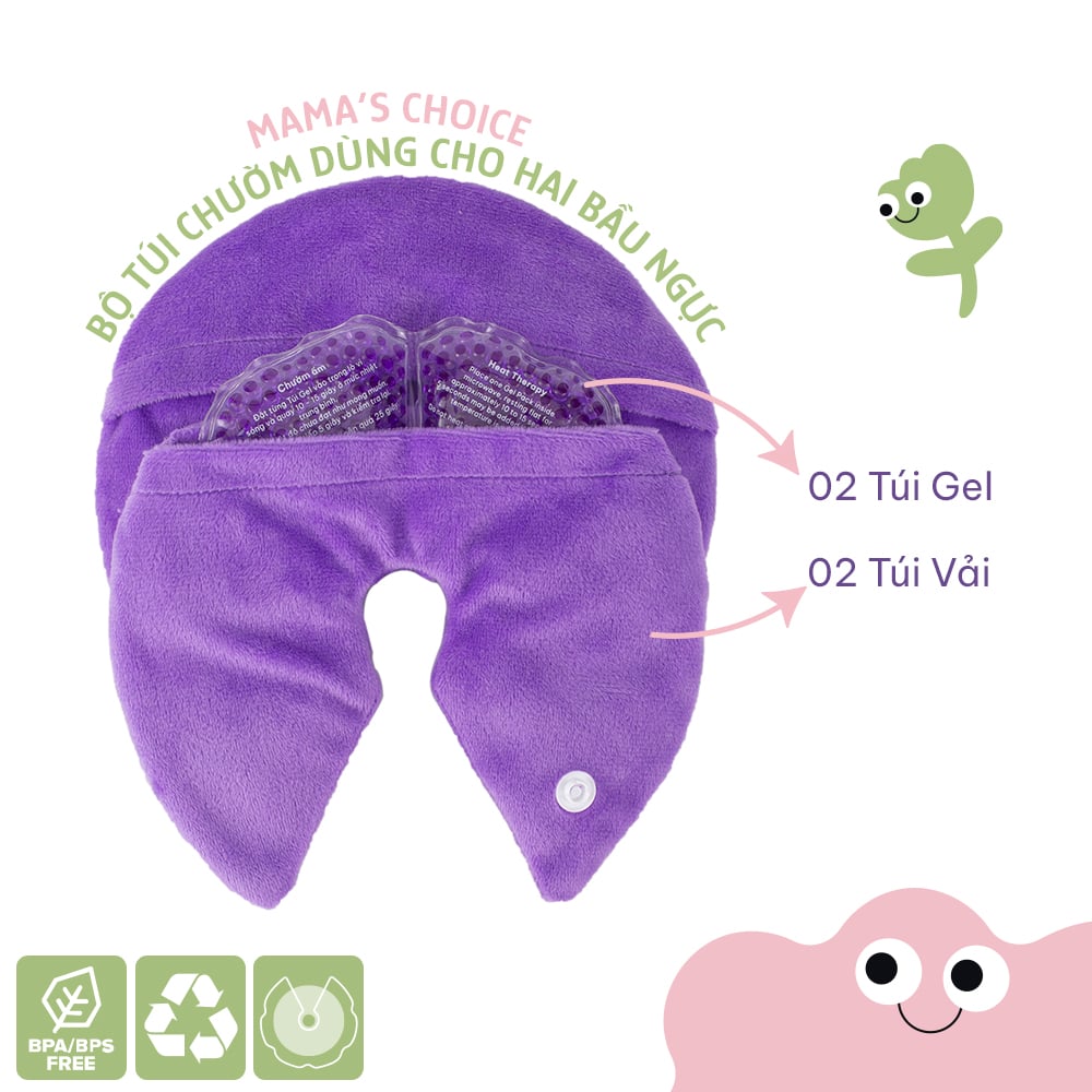 1 hộp 2 túi gel và 2 túi nhung