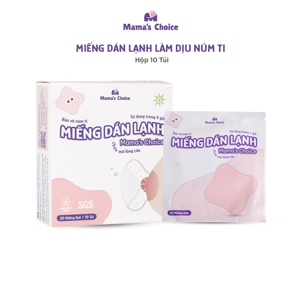 1 hộp gồm 20 miếng dán chia thành 10 túi riêng biệt