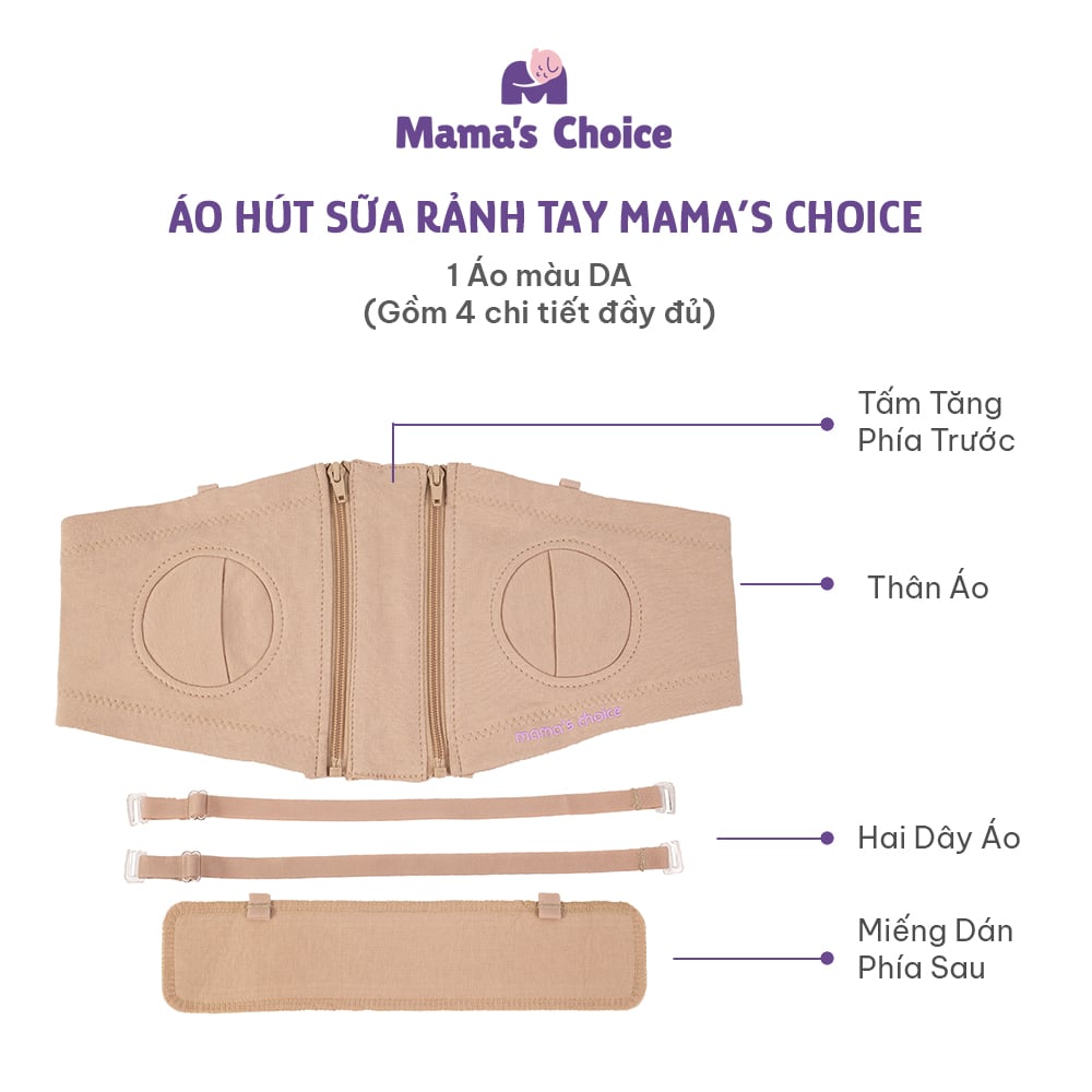 Áo hút sữa rảnh tay Mama's Choice