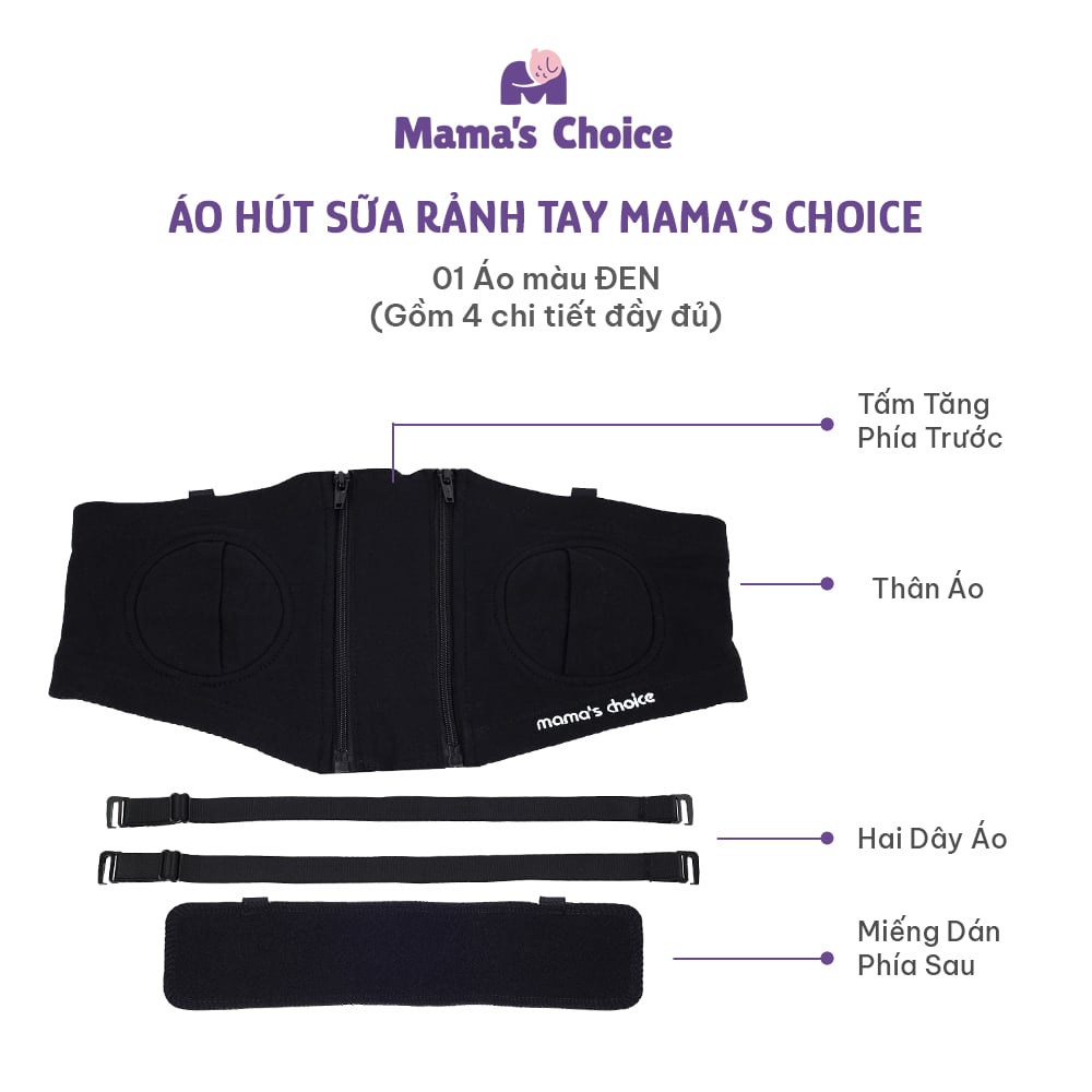 Áo hút sữa rảnh tay Mama's Choice