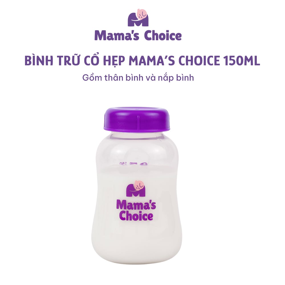 B&igrave;nh trữ cổ hẹp 180ml gồm th&acirc;n b&igrave;nh v&agrave; nắp