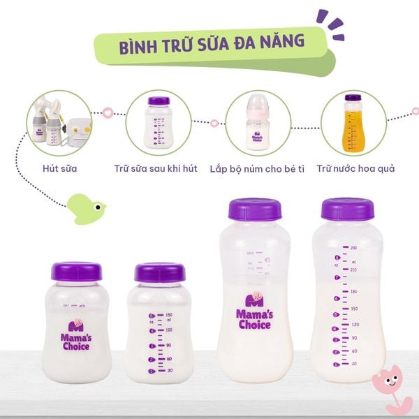 Bình trữ sữa đa năng