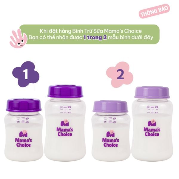 Bình trữ sữa với 2 giao diện