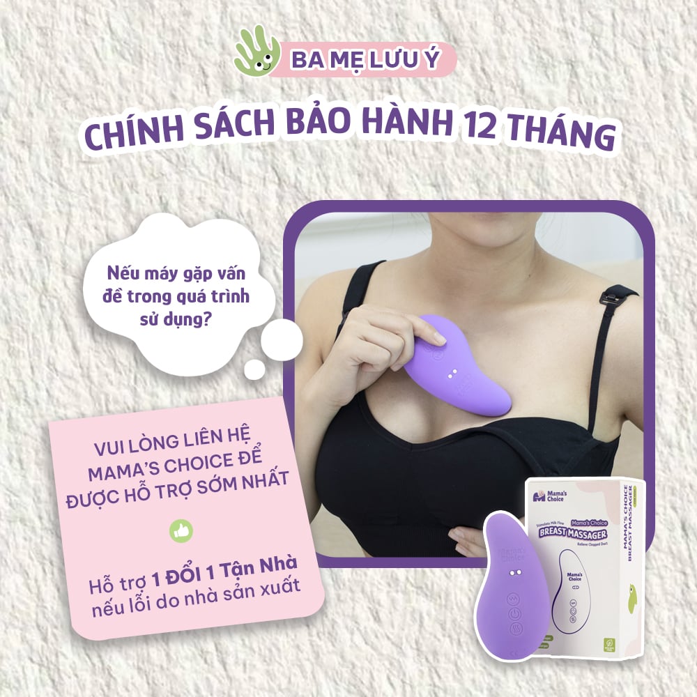 Ch&iacute;nh s&aacute;ch ảo h&agrave;nh m&aacute;y massage của Mama's Choice