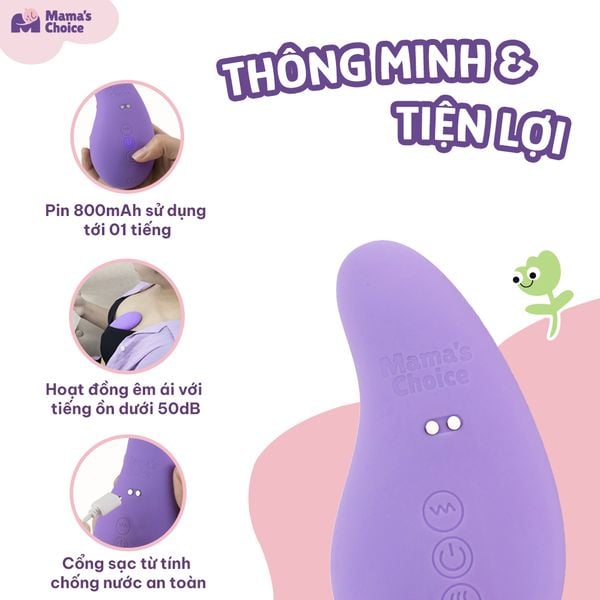 Máy massage ngực thông tia sữa Mama's Choice