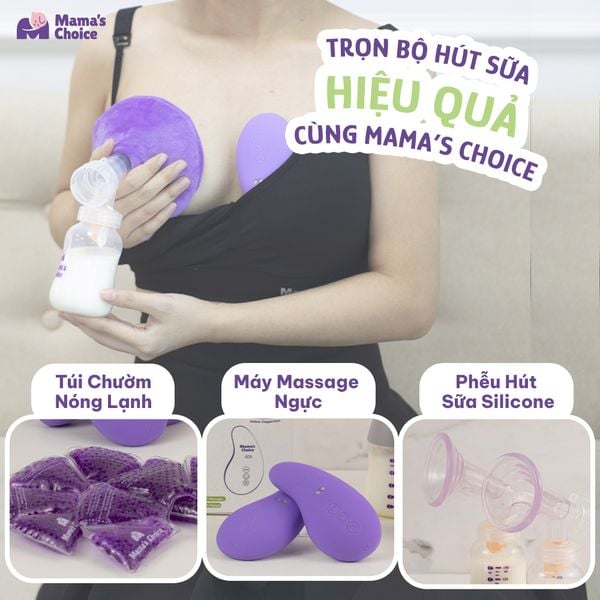 Máy thông tắc tia sữa dành cho mẹ thường xuyên bị tắc tia sữa