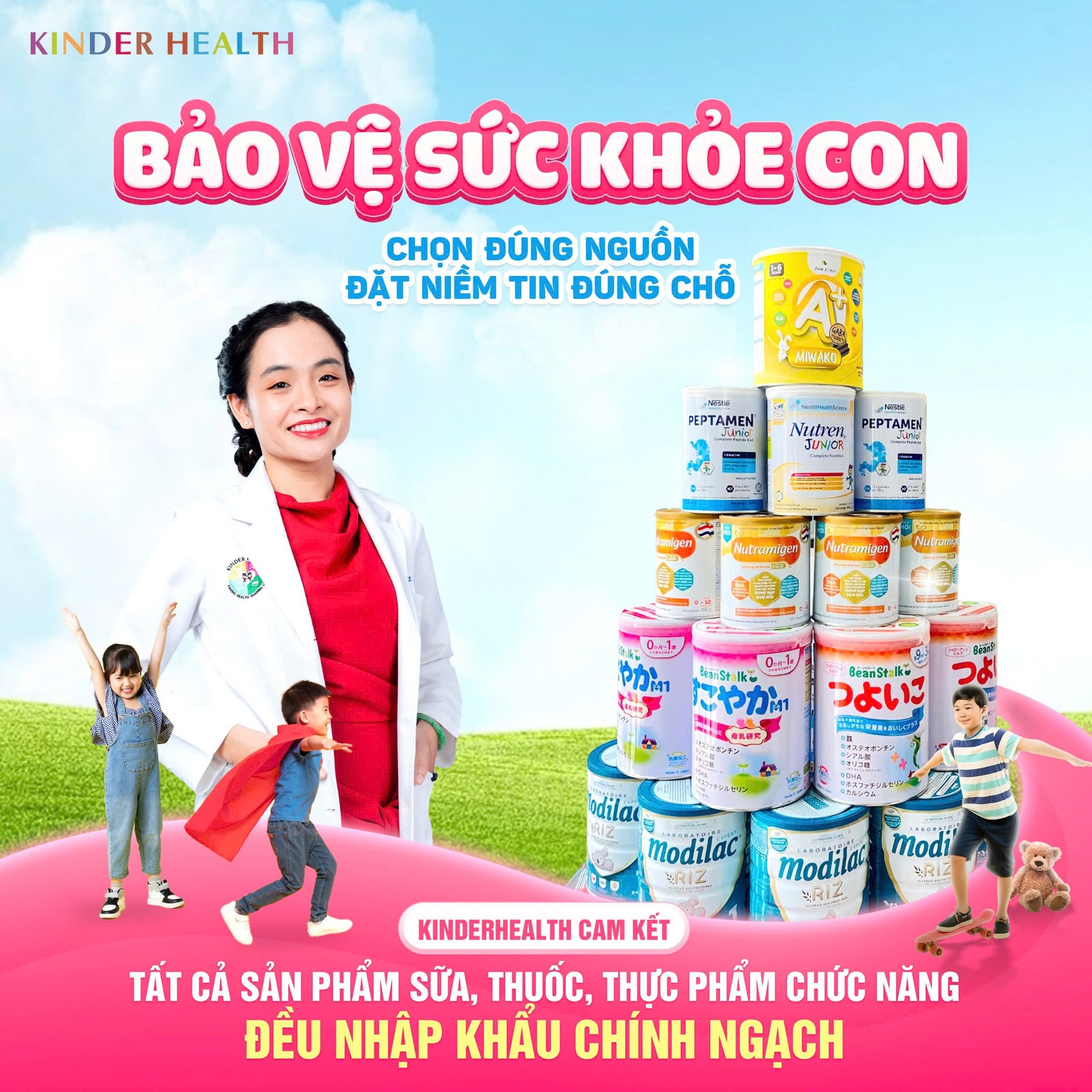 CHỌN SỮA ĐÚNG NGUỒN, ĐẶT NIỀM TIN ĐÚNG CHỖ