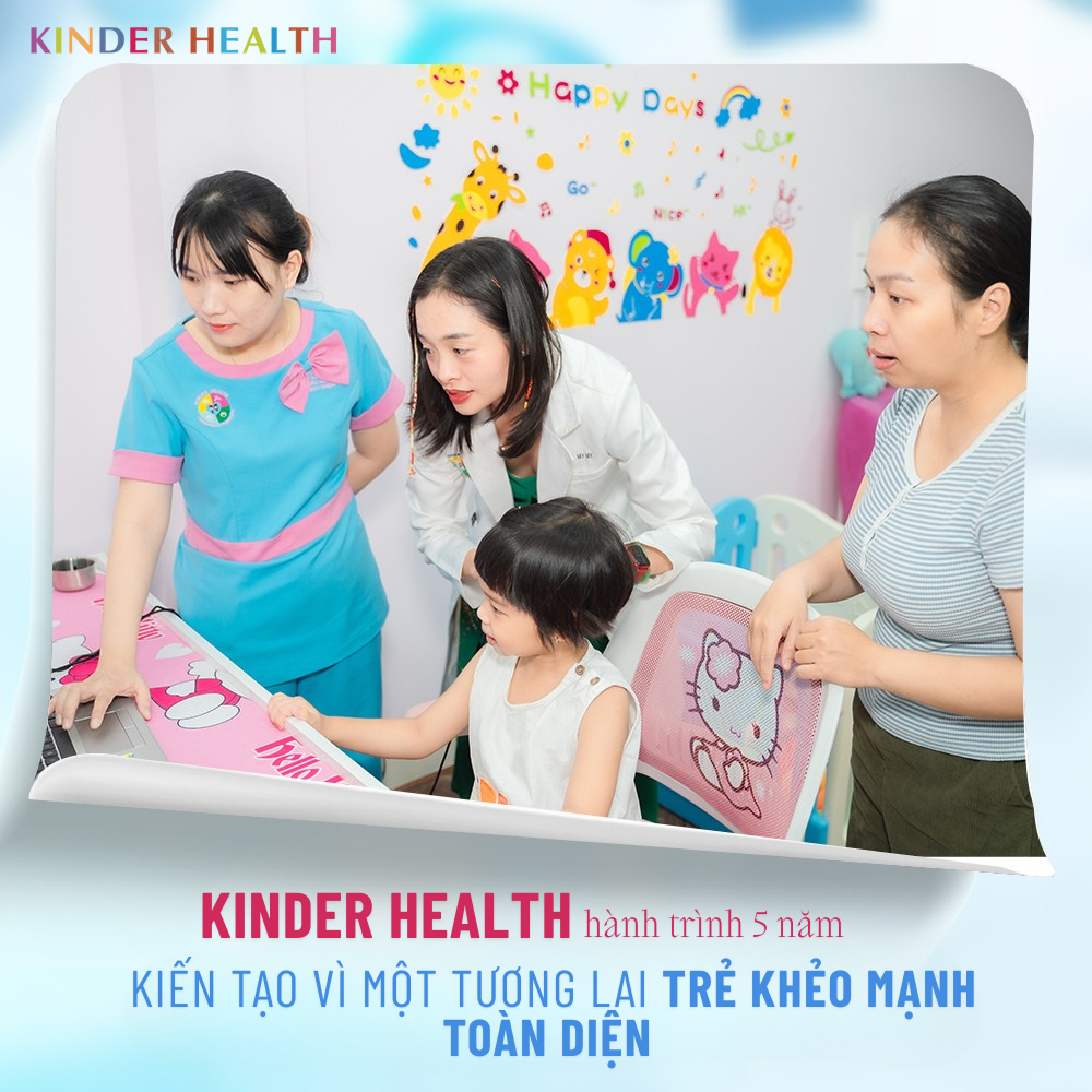 PHÒNG KHÁM KINDERHEALTH: KIẾN TẠO VÌ MỘT THẾ HỆ TRẺ KHỎE MẠNH TOÀN DIỆN