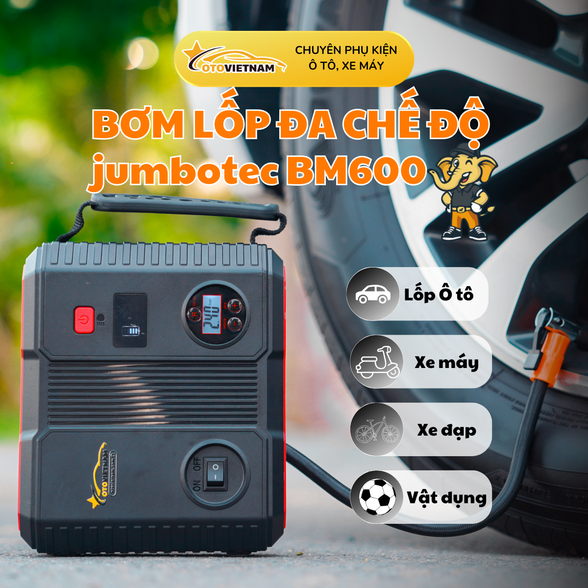 Những Sai Lầm Phổ Biến Khi Dùng Bơm Lốp Ô Tô Và Cách Khắc Phục