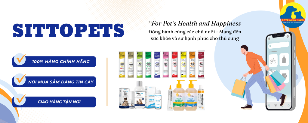 Sitto Animal Health chính thức ra mắt website TMĐT Sittopets