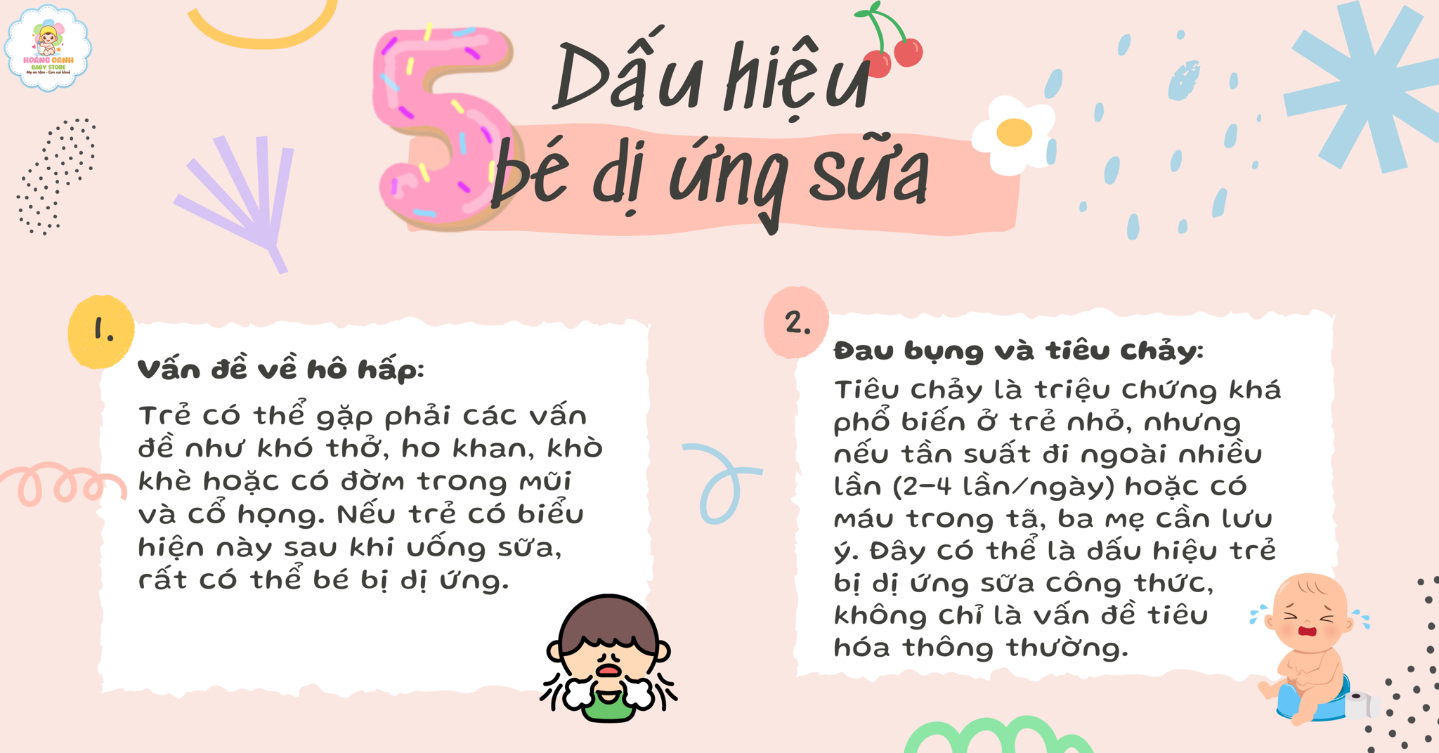 5 DẤU HIỆU BÉ DỊ ỨNG SỮA