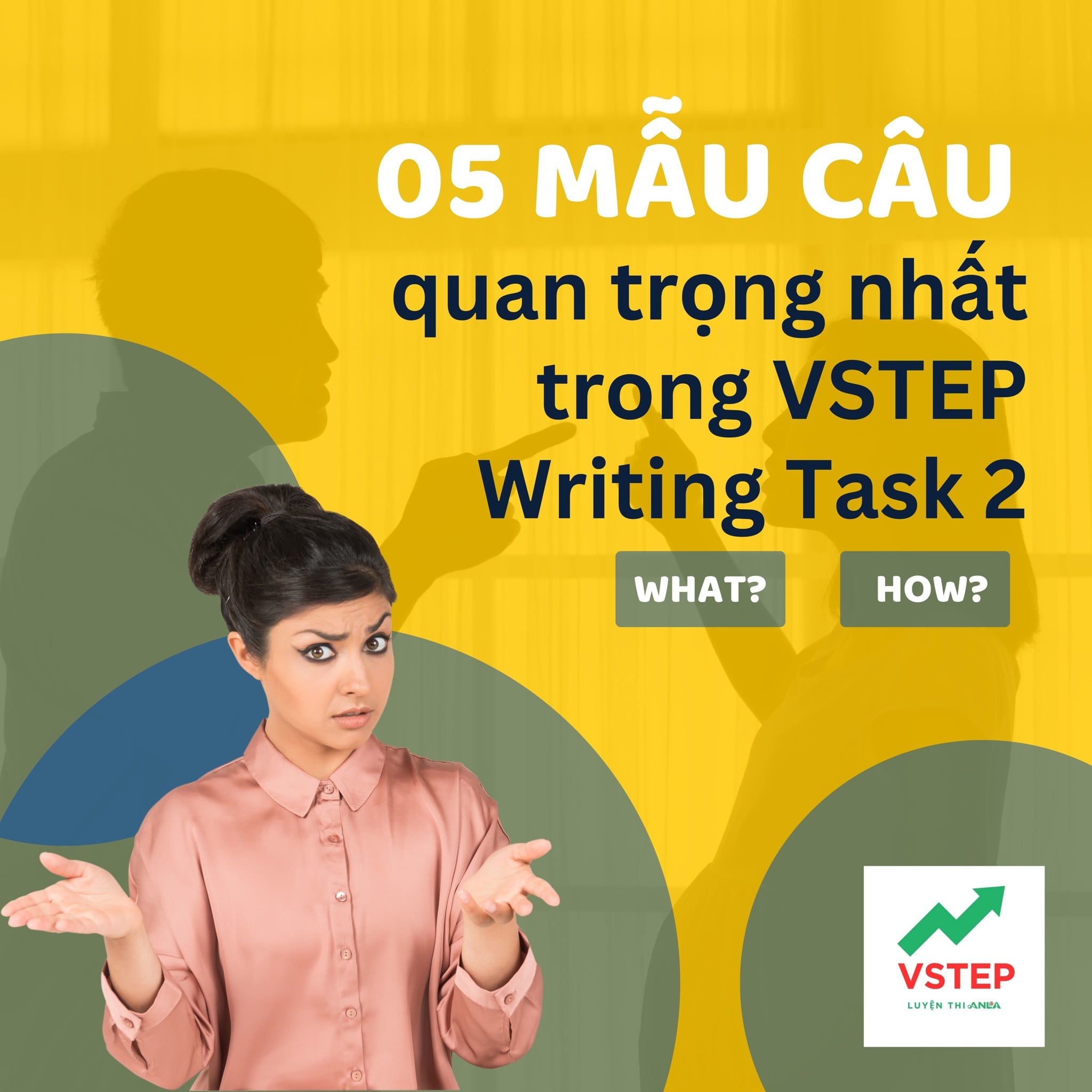 5 mẫu câu tiếng Anh quan trọng nhất trong VSTEP Writing Task 2