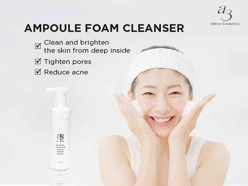 AT HOME CARE LIKE IN A PROFESSIONAL SPA WITH A PREMIUM PRODUCT, A-THREE COSMETICS