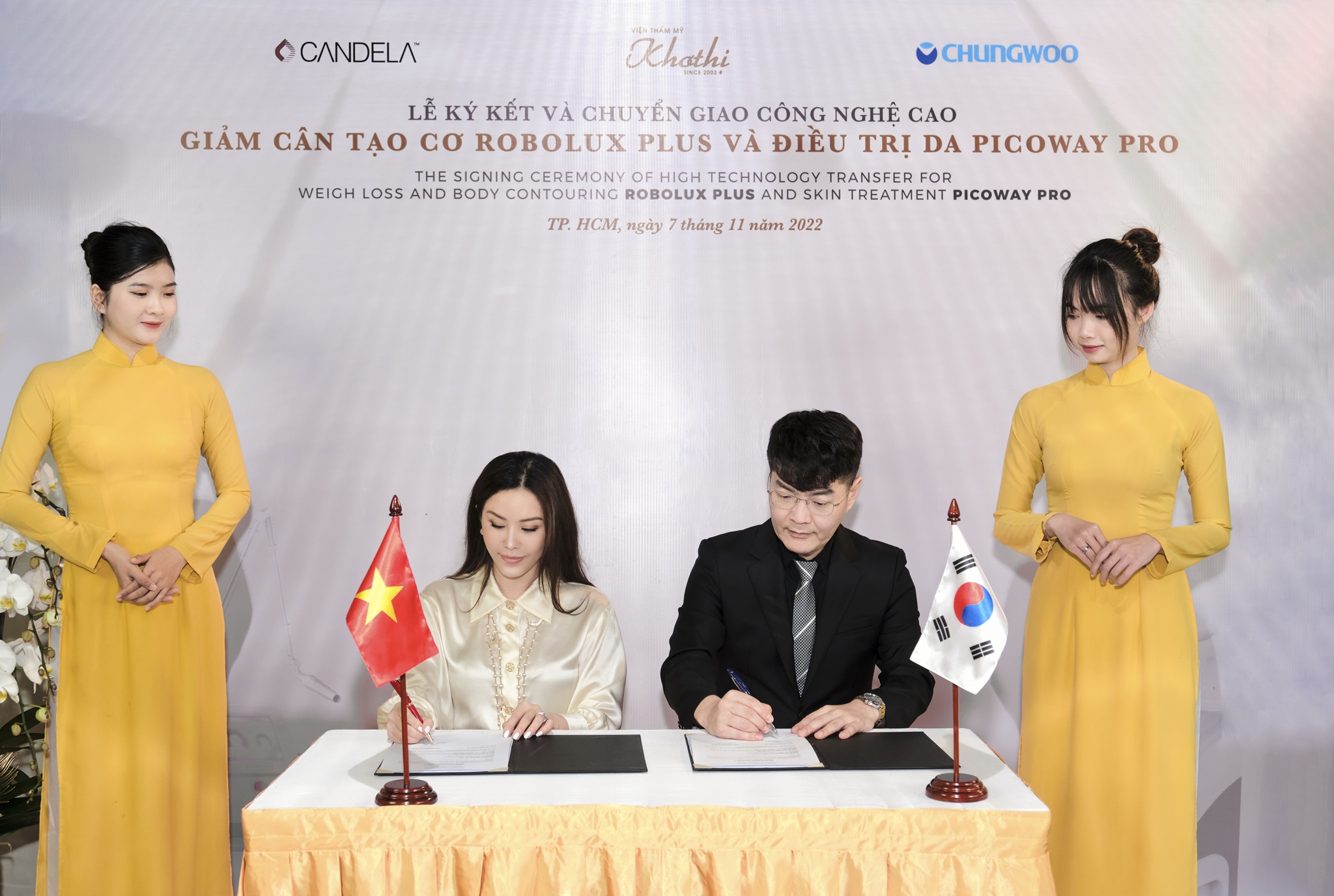Khơ Thị chuyển giao công nghệ giảm cân tạo cơ và điều trị da thế hệ mới