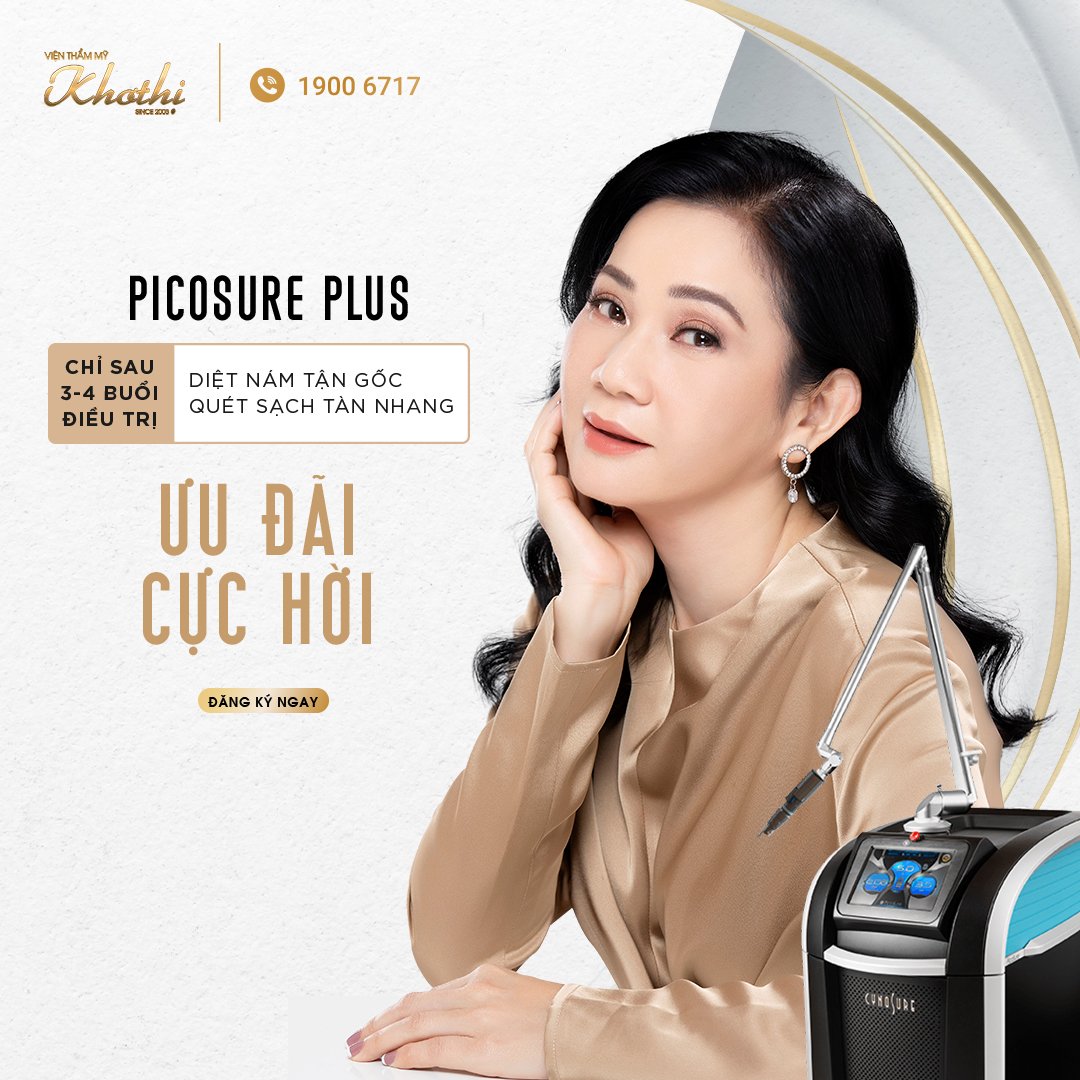 Picosure Plus – Bí quyết thoát nám lâu năm khó trị của Nghệ sĩ Hoàng Trinh
