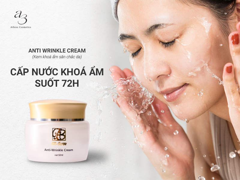 KEM KHÓA ẨM SĂN CHẮC DA ANTI WRINKLE CREAM