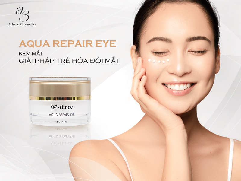 KEM TAN BỌNG MỠ GIẢM NẾP NHĂN MẮT AQUA REPAIR EYE
