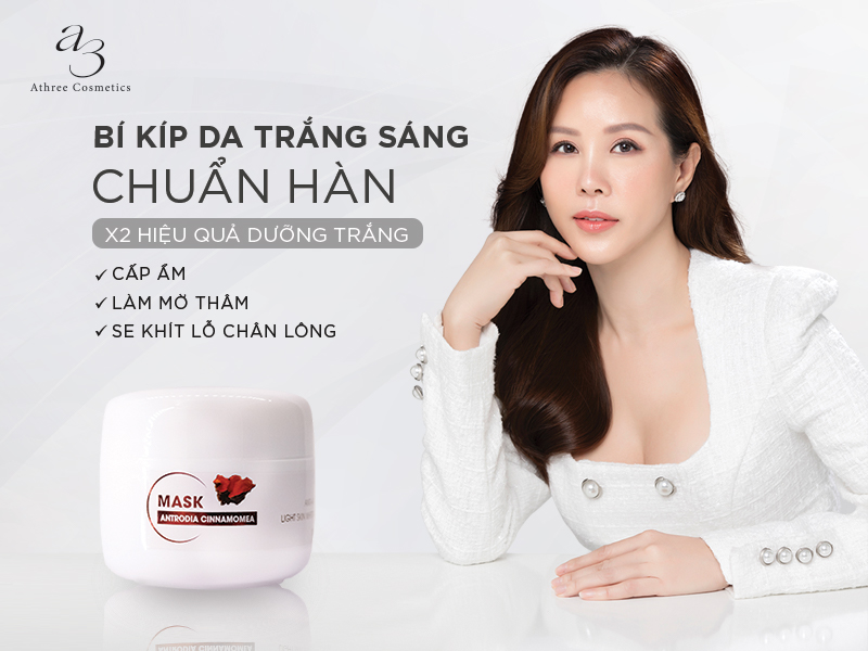 MẶT NẠ NGƯU CHƯƠNG CHI MASK ANTRODIA CINNAMOME