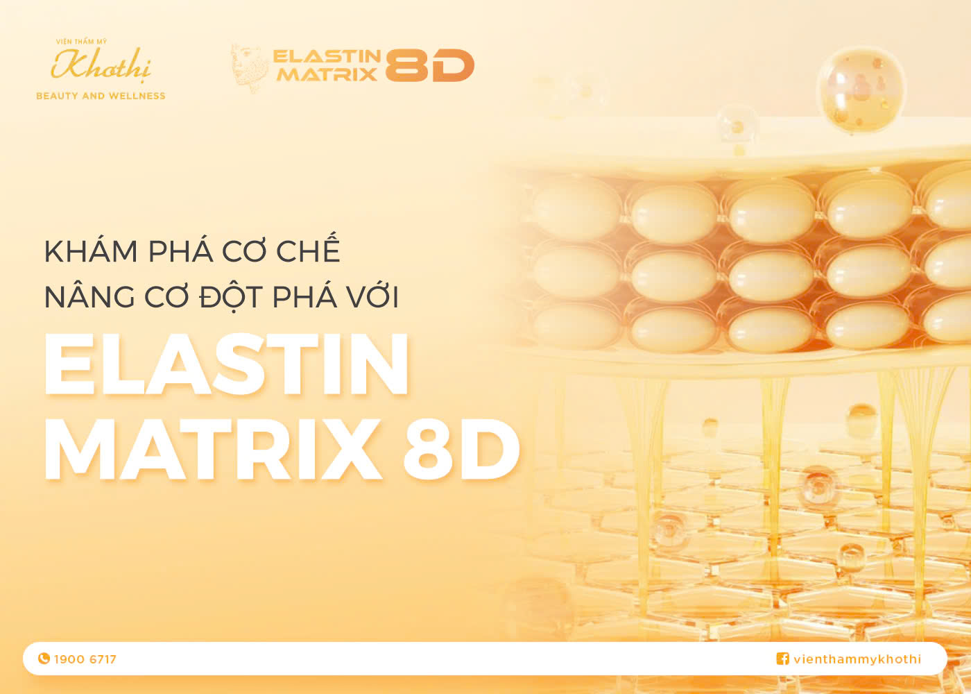 Khám Phá Cơ Chế Của Elastin Matrix 8D Giúp Nâng Cơ, Trẻ Hóa