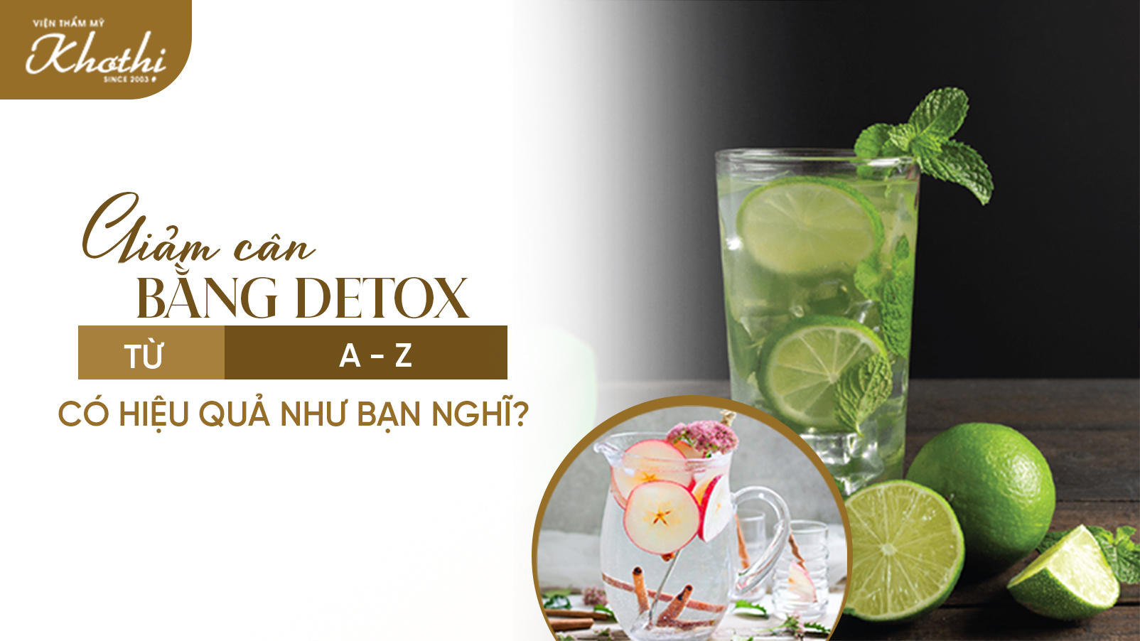 Từ A – Z về giảm cân bằng detox – Có hiệu quả như bạn nghĩ?