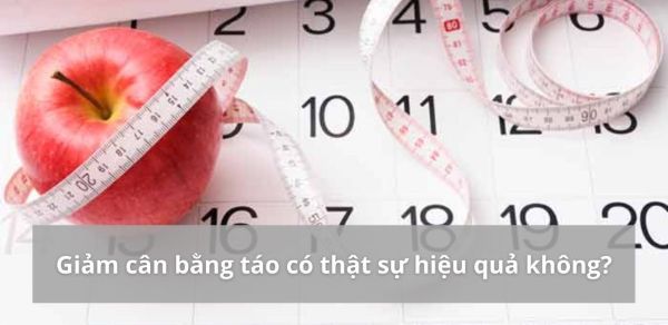 Phương pháp giảm ngay 2kg bằng táo chỉ trong 3 ngày