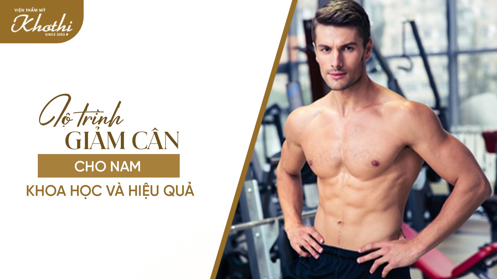 Lộ trình giảm cân cho nam khoa học và hiệu quả