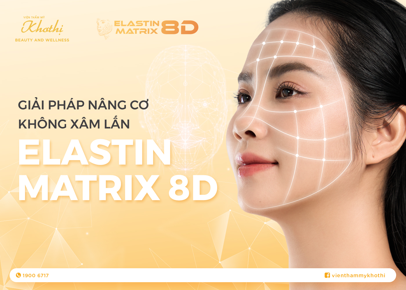 Giải Pháp Trẻ Hóa, Nâng Cơ Elastin Matrix 8D Không Xâm Lấn