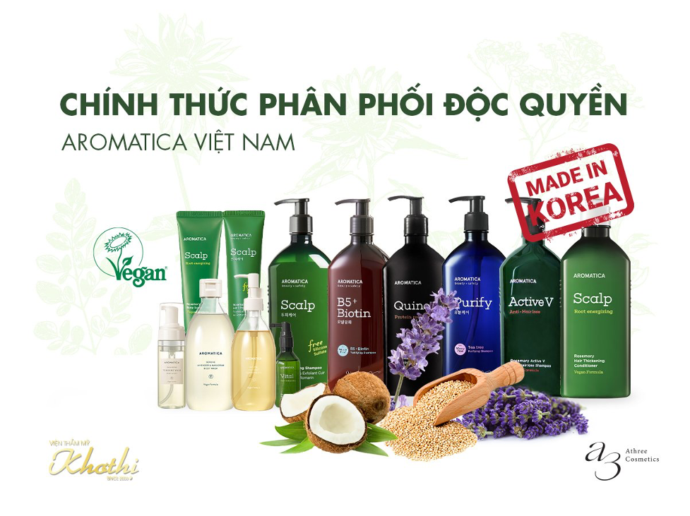 AROMATICA – DÒNG SẢN PHẨM THUẦN CHAY HÀNG ĐẦU TẠI HÀN QUỐC