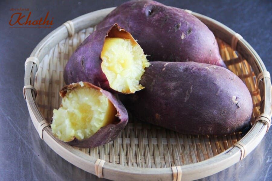 ăn kiêng giảm cân bằng khoai lang