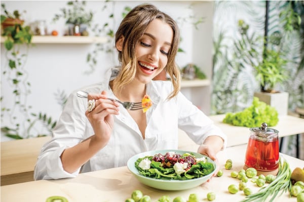 Ăn uống lành mạnh tốt cho sức khỏe