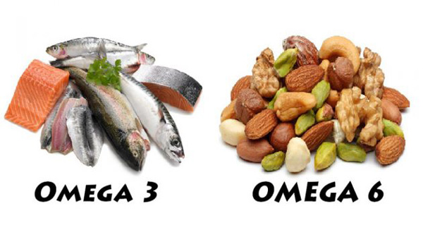 Cung cấp đủ axit béo Omega 3 và 6