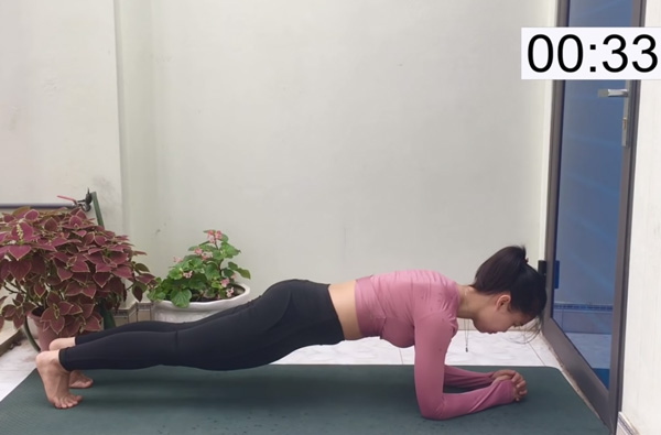 Bài tập Plank cơ bản 